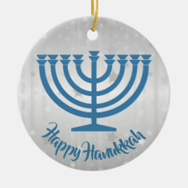 Hanukkah Menorah Ornament