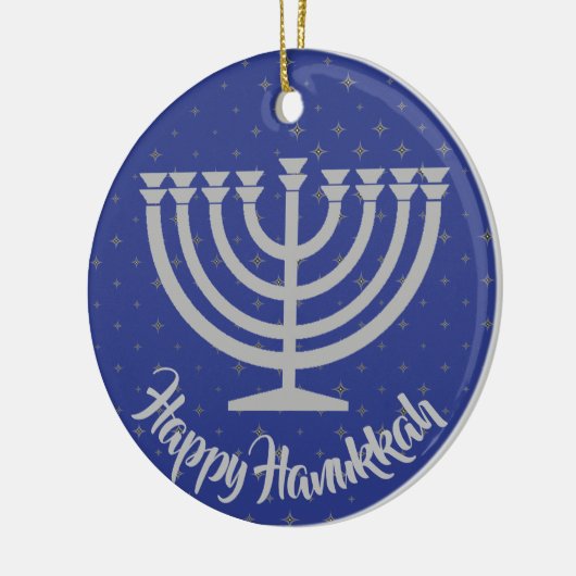 Hanukkah Menorah Ornament (Links)