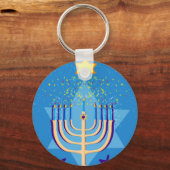 hanukkah menorah schlüsselanhänger (Vorderseite)