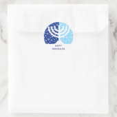 Hanukkah Menorah Sticker (Tasche)