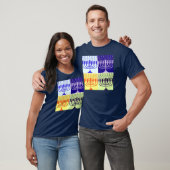 Hanukkah Menorah T-Shirt (Unisex)