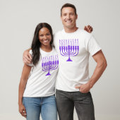 Hanukkah Menorah T-Shirt (Unisex)
