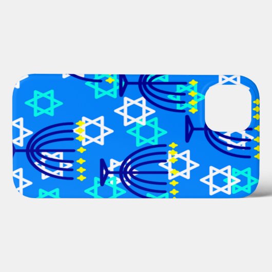 Hanukkah Menorahs Case-Mate iPhone Hülle (Rückseite (Horizontal))