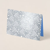 Hanukkah Menorahs Folienkarte (Vorderseite)