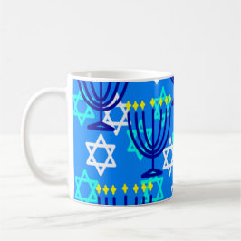 Hanukkah Menorahs Kaffeetasse