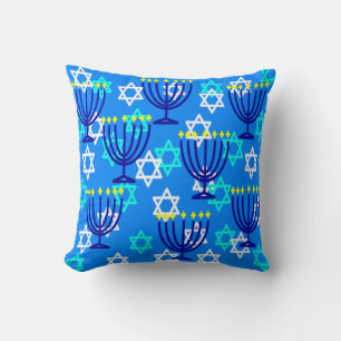 Hanukkah Menorahs Kissen