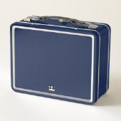 Hanukkah Metall Brotdose (Rückseite)