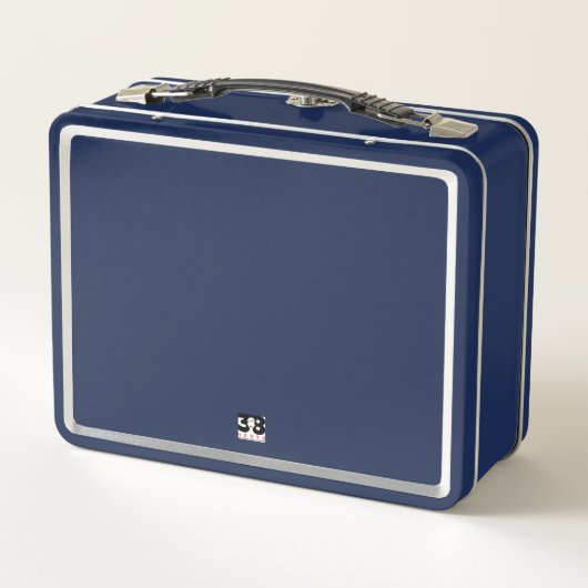 Hanukkah Metall Brotdose (Rückseite)