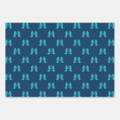 Hanukkah Metallic Bows Geschenkpapier Set (Vorderseite 3)