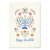 Hanukkah minnorah Poster (Vorne)