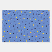 Hanukkah Muster Geschenkpapier (Vorderseite)