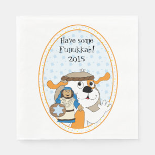 Hanukkah Napkins Luncheon Standard Personalize Serviette