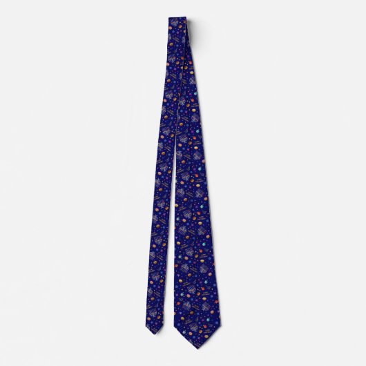 Hanukkah Necktie Krawatte (Rückseite)