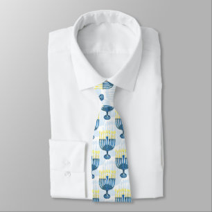 Hanukkah Necktie Krawatte