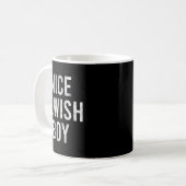 Hanukkah Nice Jewish Boy Cool Chanukah Festival Je Kaffeetasse (Vorderseite Links)