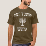 Hanukkah nicht heute Santa T-Shirt<br><div class="desc">Hanukkah heute nicht Santa.</div>