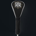 Hanukkah nicht vollständig blutrünstige jüdische C Golf Headcover<br><div class="desc">Hanukkah nicht vollständig blutrünstige jüdische Chanukah</div>