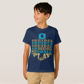 Hanukkah "O Dreidel Dreidel Dreidel" Kid's T - Shi T-Shirt (Vorne ganz)