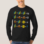Hanukkah Order of Operations Math Chanukah Lehrer T-Shirt<br><div class="desc">Hanukkah Operationsorden Math Chanukah Teacher Dreidel</div>