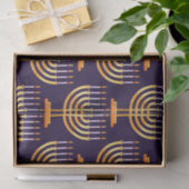Hanukkah Packpapier menorah glücklichen Urlaub Seidenpapier (Geschenk)