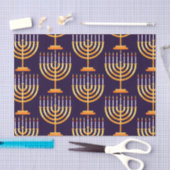 Hanukkah Packpapier menorah glücklichen Urlaub Seidenpapier (Handwerk)