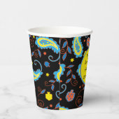 Hanukkah Paisley 8 oz. Pappbecher (Rechts)