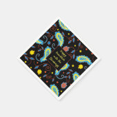 Hanukkah Paisley Serviette (Ecke)