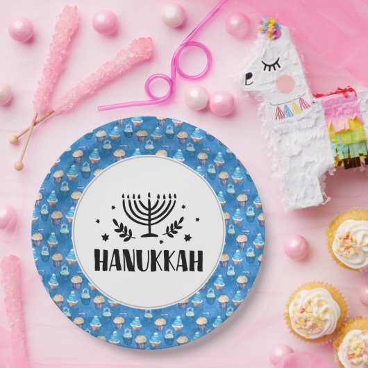 Hanukkah Pappteller (Party)