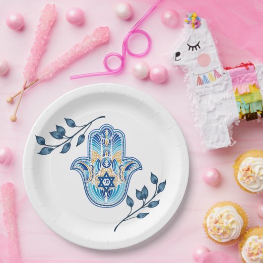 Hanukkah Pappteller (Party)