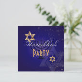 Hanukkah-Party Einladungen (Stehend Vorderseite)