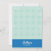 Hanukkah Party Einladungen mit Geschenken (Rückseite)