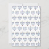 Hanukkah Party Funny | Gesamter Latke Fun Einladung (Rückseite)