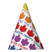 Hanukkah Party Hat "3D Dreidels" Partyhütchen (Rechts)