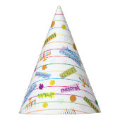 Hanukkah Party Hat "Chanukah Party" Partyhütchen (Vorderseite)