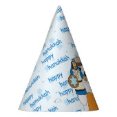 Hanukkah Party Hat "Zeevie and the Macabbees" Partyhütchen (Links)