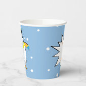 Hanukkah Penguin 8 oz. Pappbecher (Links)
