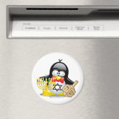Hanukkah Penguin Magnet (In Situ (Geschirrspüler))