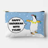 Hanukkah Penguin Says Zubehörtasche (Vorderseite)