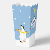 Hanukkah Penguins Gefälligkeitsboxen Geschenkschachtel (Rückseite)