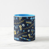 Hanukkah Personalisiert Menorah Dreidel Tasse (Zentrum)