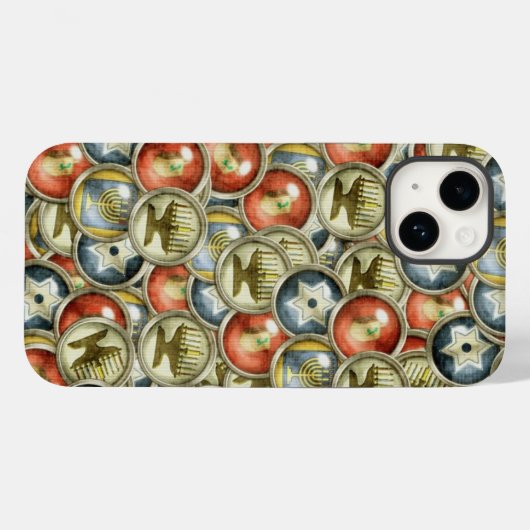 Hanukkah Phone Case (Rückseite (Horizontal))