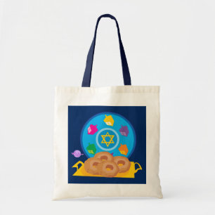 Hanukkah-Platte Budget-Tasche Tragetasche