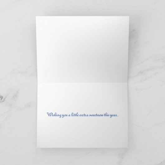 Hanukkah Platypus Karte (Innenseite)