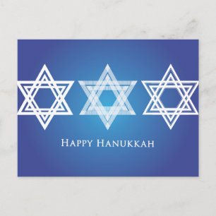 Hanukkah Postcard Feiertagspostkarte
