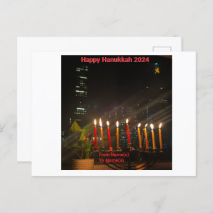 Hanukkah Postcard Postkarte