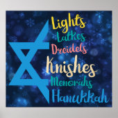 Hanukkah Poster (Vorne)