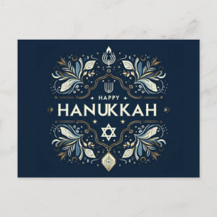 Hanukkah Postkarte