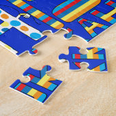 Hanukkah Puzzle für Kinder/Bl "Hanukkah ist Funukk (Seite)