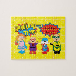Hanukkah Puzzle Super Hanukah Helden