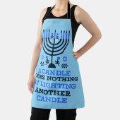 Hanukkah Quote Apron Schürze (InSitu)